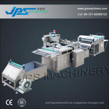 Máquina automática de la impresión de la seda-pantalla del rollo de Jps-700ss (máquina de la impresora) con la función de la hoja